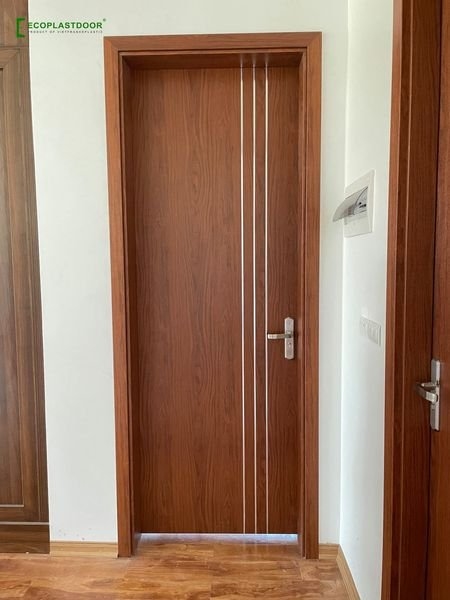 Cửa gỗ nhựa Ecoplast door Việt pháp - Nhôm Kính Quyết Thắng - Công Ty Cổ Phần Cơ Khí Và Xây Dựng Quyết Thắng VN